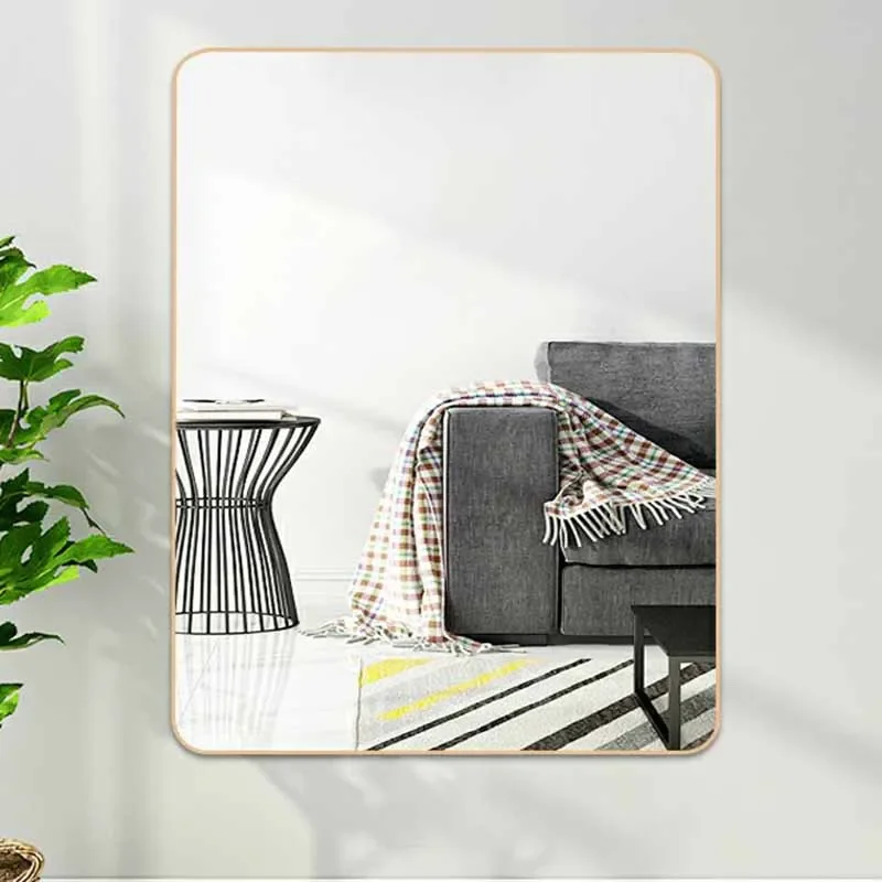 Gold Bedroom Wall Mirror Frame Squares Haircut Vintage Mirror Wall Sticker Luxury Hallway Espejo Cuerpo Entero Room Decoration
Gold Bedroom Wall Mirror Frame Squares Haircut Vintage Mirror Wall Sticker Luxury Hallway Espejo Cuerpo Entero Room Decoration