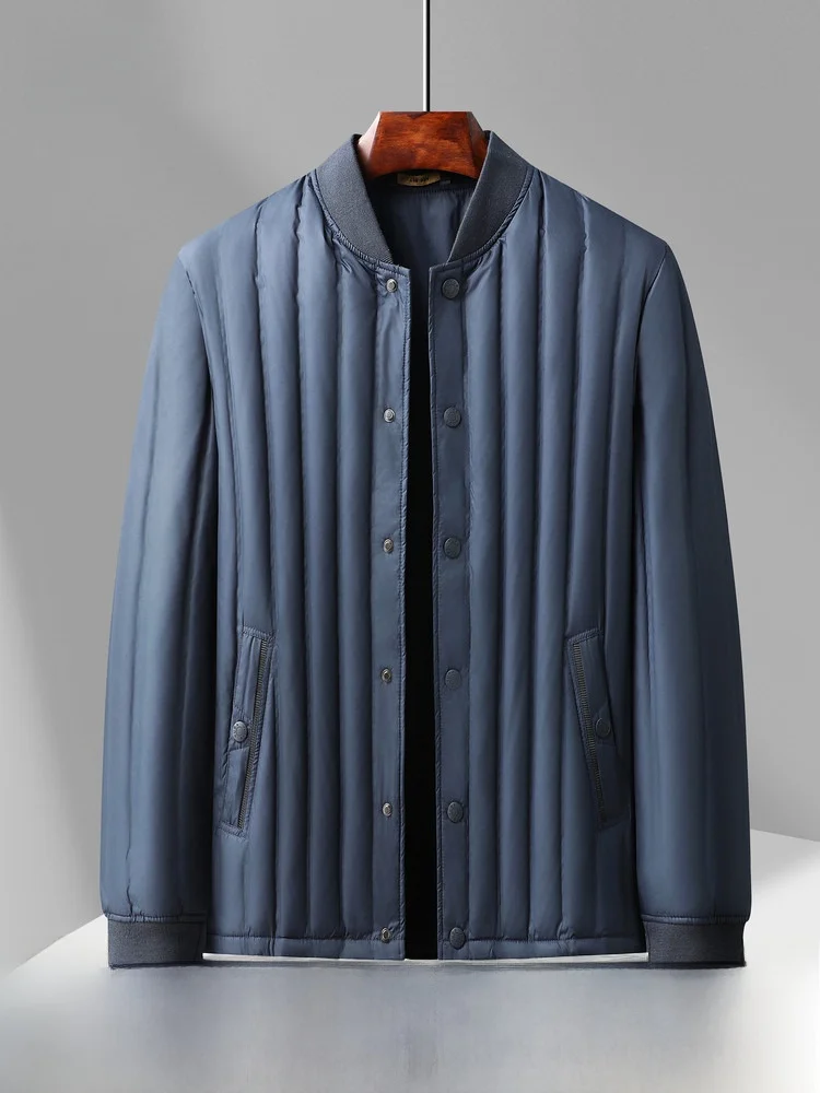 Новая мужская зимняя повседневная куртка-пуховик с воротником-стойкой, теплая, в городском стиле, с длинными рукавами
Новая мужская зимняя повседневная куртка-пуховик с воротником-стойкой, теплая, в городском стиле, с длинными рукавами