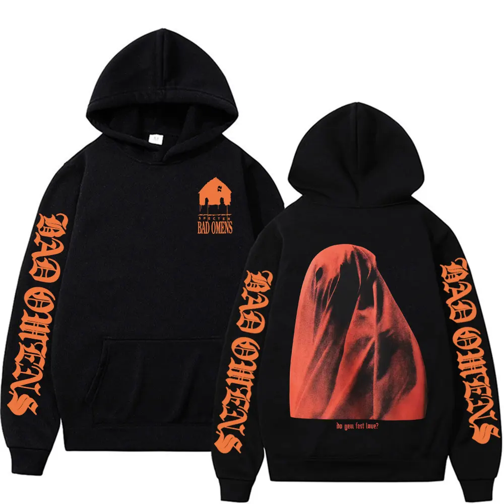Bad Omens Do Feel Love 2026 Tour House Ghost Hooded Men Women Fashion Gothic Oversized Hoodie High Quality Sweatshirt Streetwear
Bad Omens Do Feel Love 2026 Tour House Ghost Hooded Men Women Fashion Gothic Oversized Hoodie High Quality Sweatshirt Streetwear