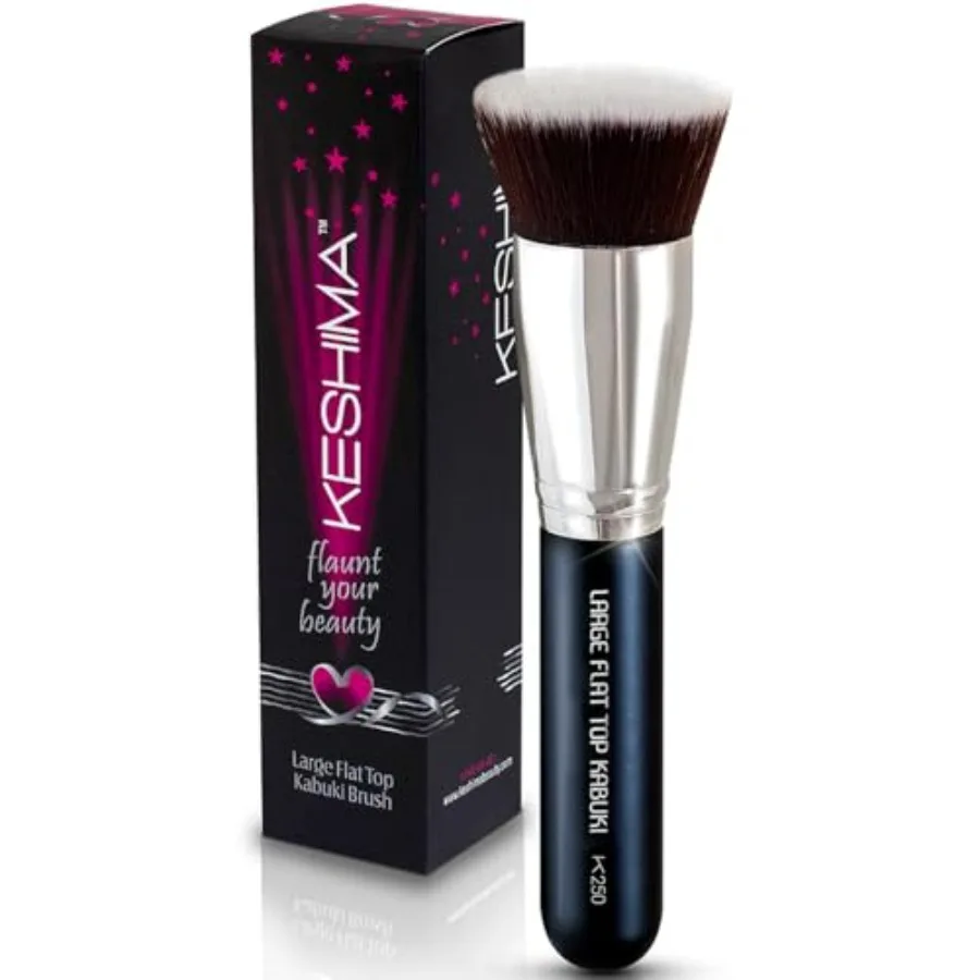 Large Flat Top Kabuki Foundation Brush by - Premium Makeup Brush for Liquid, Cream, and Powder - Buffing, Blending, and Face -
Large Flat Top Kabuki Foundation Brush by - Premium Makeup Brush for Liquid, Cream, and Powder - Buffing, Blending, and Face -