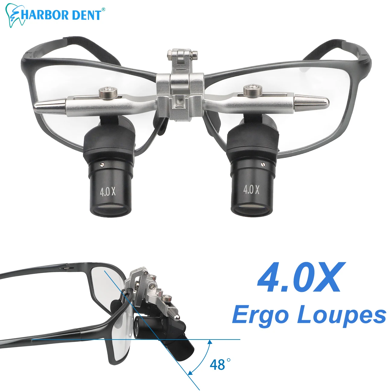 4 стоматологических Ergo Loupes 48 ° Эрго оптические лупы Оральная хирургия Эрго откидные лупы Регулируемое рабочее расстояние
4 стоматологических Ergo Loupes 48 ° Эрго оптические лупы Оральная хирургия Эрго откидные лупы Регулируемое рабочее расстояние