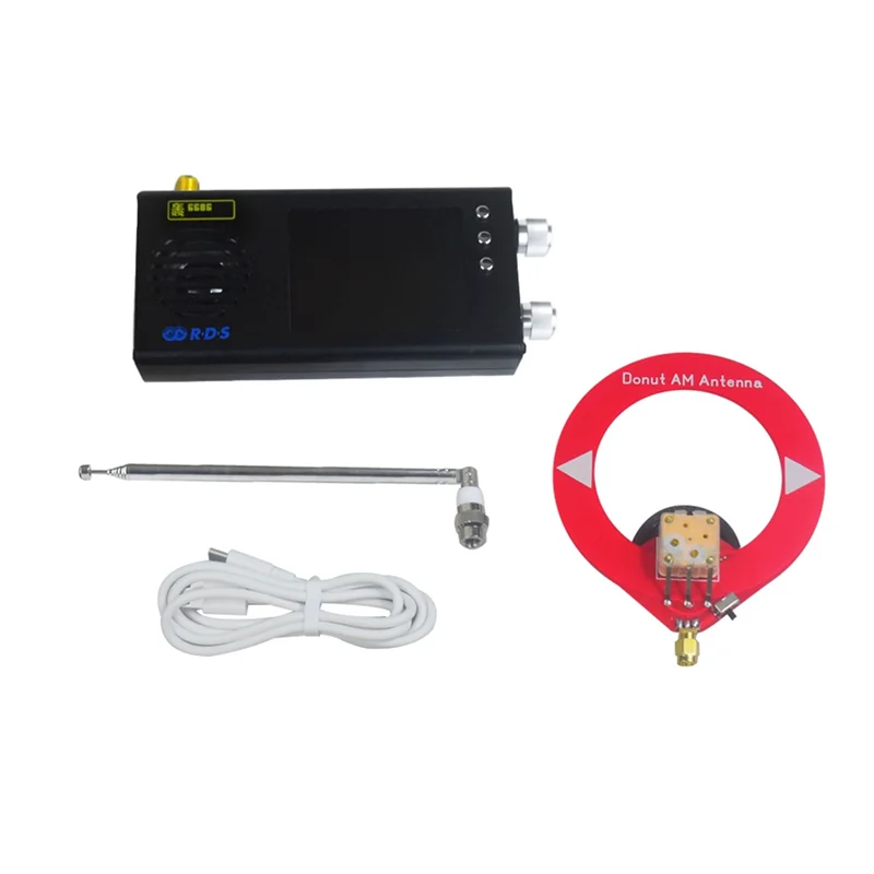 TEF6686 Radio Receiver All Band FM/MW/Shortwave /LW Radio Portable Handheld Radio With Donut Antenna C
TEF6686 Radio Receiver All Band FM/MW/Shortwave /LW Radio Portable Handheld Radio With Donut Antenna C