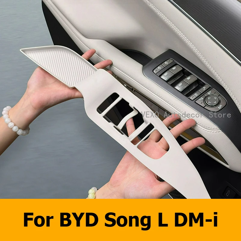 For BYD Song L DM-i 4Pcs Car Door Glass Lift Button Panel Full Cover Silicone Handle Trim Interior Inner Door Window Armrest Pad
For BYD Song L DM-i 4Pcs Car Door Glass Lift Button Panel Full Cover Silicone Handle Trim Interior Inner Door Window Armrest Pad