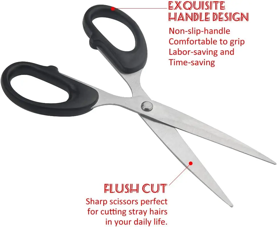 Multi-Purpose Stainless Steel Scissors - Perfect Cutting Tool for School, Home, and Handicrafts
Multi-Purpose Stainless Steel Scissors - Perfect Cutting Tool for School, Home, and Handicrafts