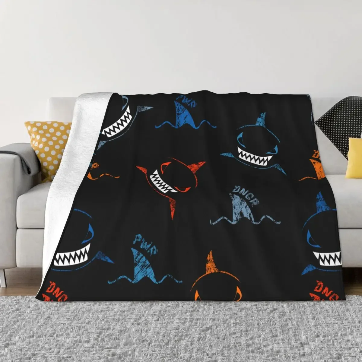 Cute Sea Life Sharks Blanket Flannel Winter Multi-function Soft Throw Blankets for Bed Office Bedspread
Cute Sea Life Sharks Blanket Flannel Winter Multi-function Soft Throw Blankets for Bed Office Bedspread
