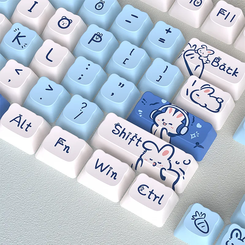 Cat head shape series PBT sublimation keycap mechanical keyboard 124 keys DIY
Cat head shape series PBT sublimation keycap mechanical keyboard 124 keys DIY