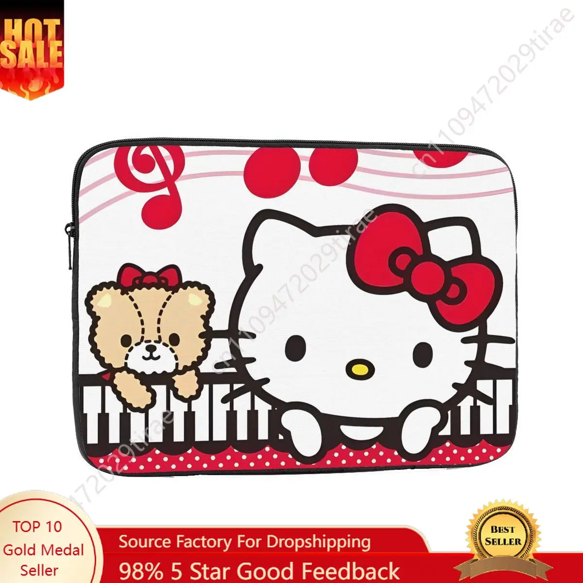 Hellos Kittys Piano Laptop Sleeve Case 10 12 13 15 17 Inch for Macbook Air Pro Notebook Bag Case Computer Shockproof Case Bag
Hellos Kittys Piano Laptop Sleeve Case 10 12 13 15 17 Inch for Macbook Air Pro Notebook Bag Case Computer Shockproof Case Bag