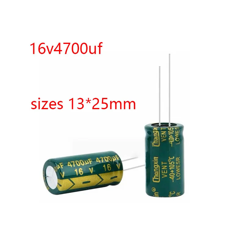 5pcs/lots 16V 4700UF 13*25 high frequency low impedance aluminum electrolytic capacitor 4700uf 16v
5pcs/lots 16V 4700UF 13*25 high frequency low impedance aluminum electrolytic capacitor 4700uf 16v
