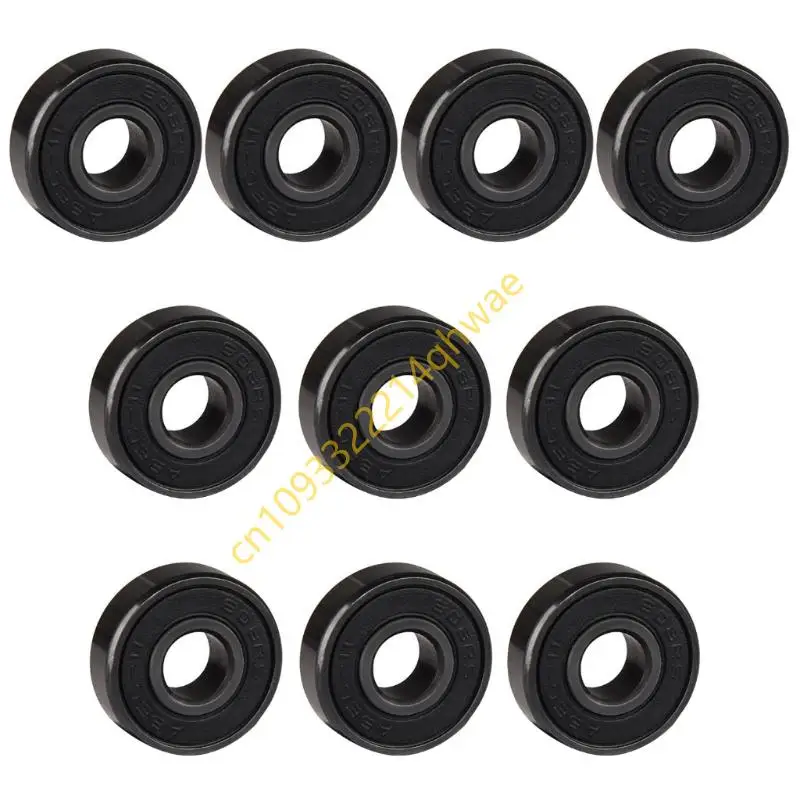 10 шт. 608RS ABEC-11 608 Roller Skate Scooter 8x22x7mm Skateboard 608-Black 
10 шт. 608RS ABEC-11 608 Roller Skate Scooter 8x22x7mm Skateboard 608-Black