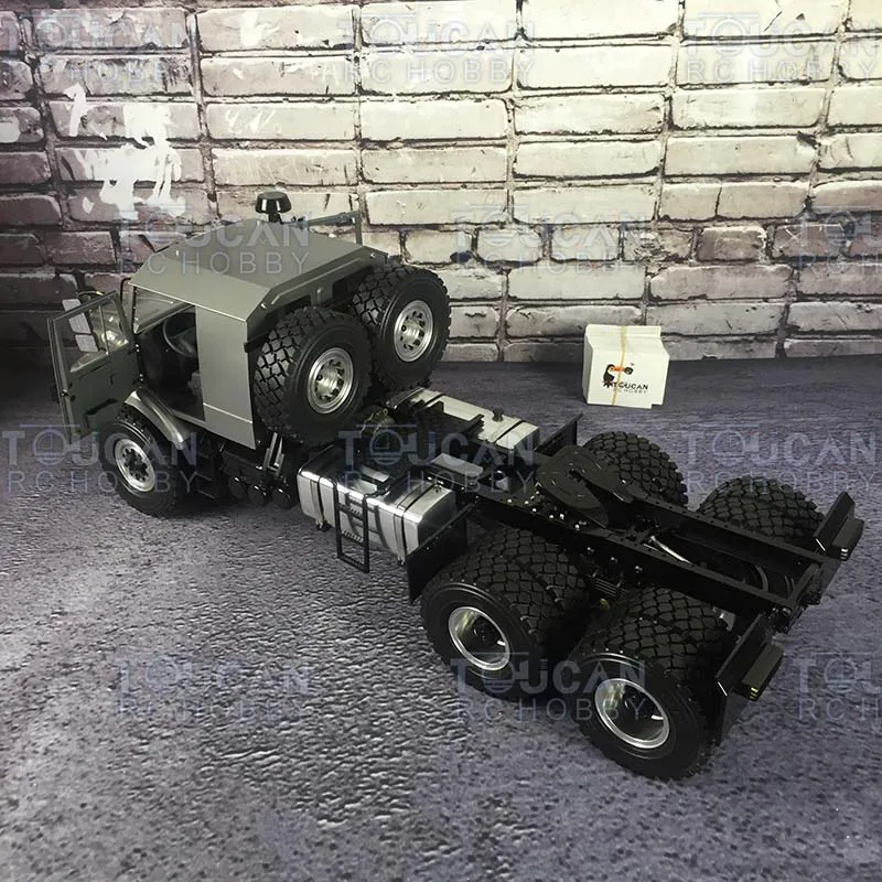 1/14 JDM Metal 6x6 Off Road Tractor Truck RC Toy Vehicle with Differential Axle Metal Chassis for Adults TH17202-SMT7
1/14 JDM Metal 6x6 Off Road Tractor Truck RC Toy Vehicle with Differential Axle Metal Chassis for Adults TH17202-SMT7