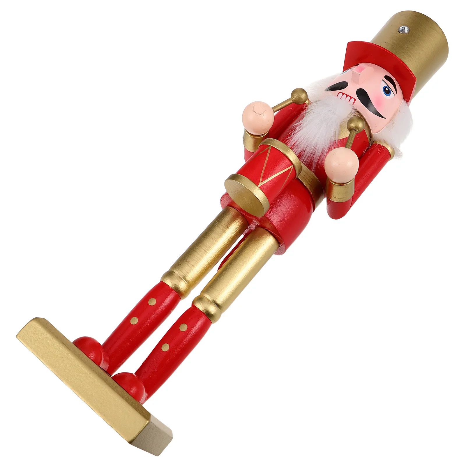 Wooden Christmas Nutcracker 38Cm Tall German Craftsmanship Holiday Mantel Decor 15 Inch Festive Standing Decoration for Living
Wooden Christmas Nutcracker 38Cm Tall German Craftsmanship Holiday Mantel Decor 15 Inch Festive Standing Decoration for Living