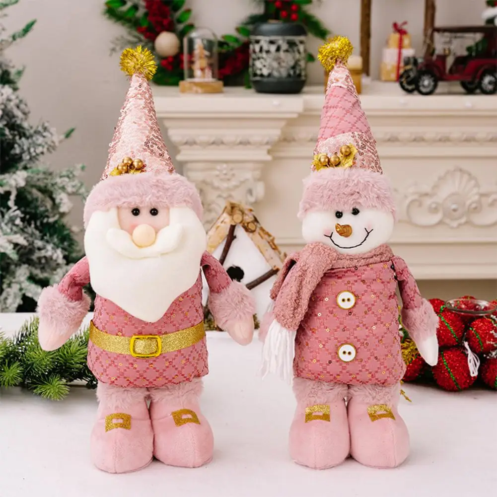 High-quality Christmas Figurine Christmas Doll Decoration Christmas Plush Doll Telescopic Leg Elk Snowman for Indoor/outdoor
High-quality Christmas Figurine Christmas Doll Decoration Christmas Plush Doll Telescopic Leg Elk Snowman for Indoor/outdoor