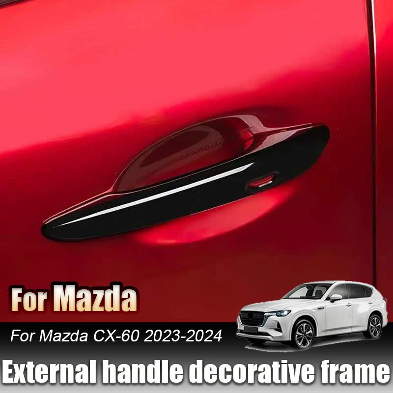 For Mazda CX-60 CX60 2023 2024 Door External handle decorative frame Automotive interior modification
For Mazda CX-60 CX60 2023 2024 Door External handle decorative frame Automotive interior modification