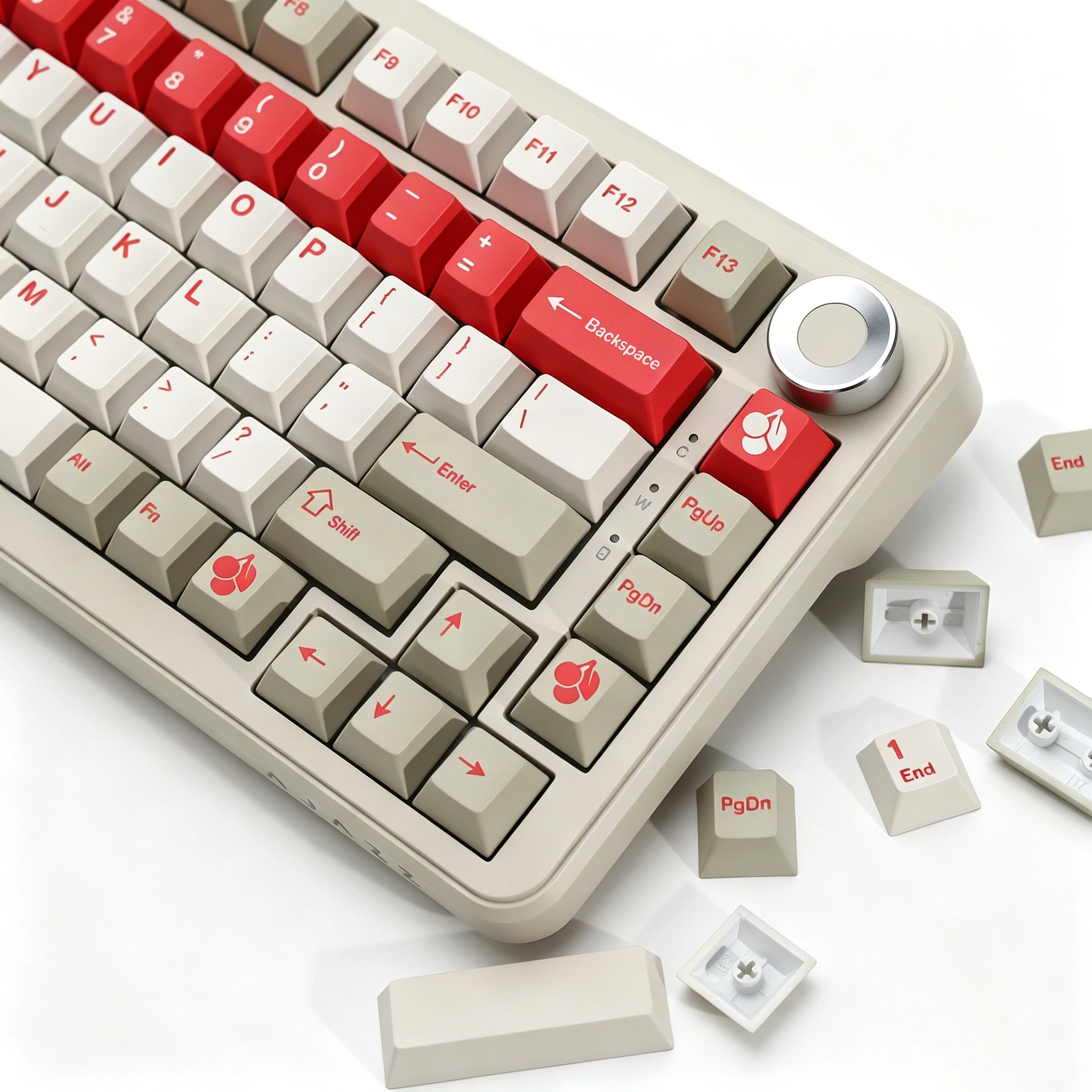 KBDiy GMK Red Alert Keycap Retro Cherry Profile PBT Ailce Keycaps Custom For MX Switches 75% Gaming Mechanical Keyboard Key Caps
KBDiy GMK Red Alert Keycap Retro Cherry Profile PBT Ailce Keycaps Custom For MX Switches 75% Gaming Mechanical Keyboard Key Caps