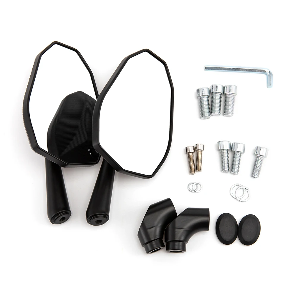 For Ducati Honda Yamaha Rear View Mirrors Aluminum Universal Motorcycle Handle Mirrors Motorcycle Side Rearview Mirrors 1 Pair
For Ducati Honda Yamaha Rear View Mirrors Aluminum Universal Motorcycle Handle Mirrors Motorcycle Side Rearview Mirrors 1 Pair