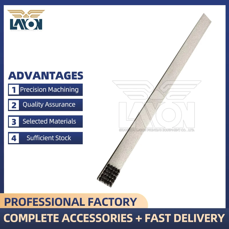 LAYON 5PCS Heidelberg 66.024.024 Long Steel Wire Brush for SM102 CD102 XL105 XL106 Printing Machine - Original Parts
LAYON 5PCS Heidelberg 66.024.024 Long Steel Wire Brush for SM102 CD102 XL105 XL106 Printing Machine - Original Parts