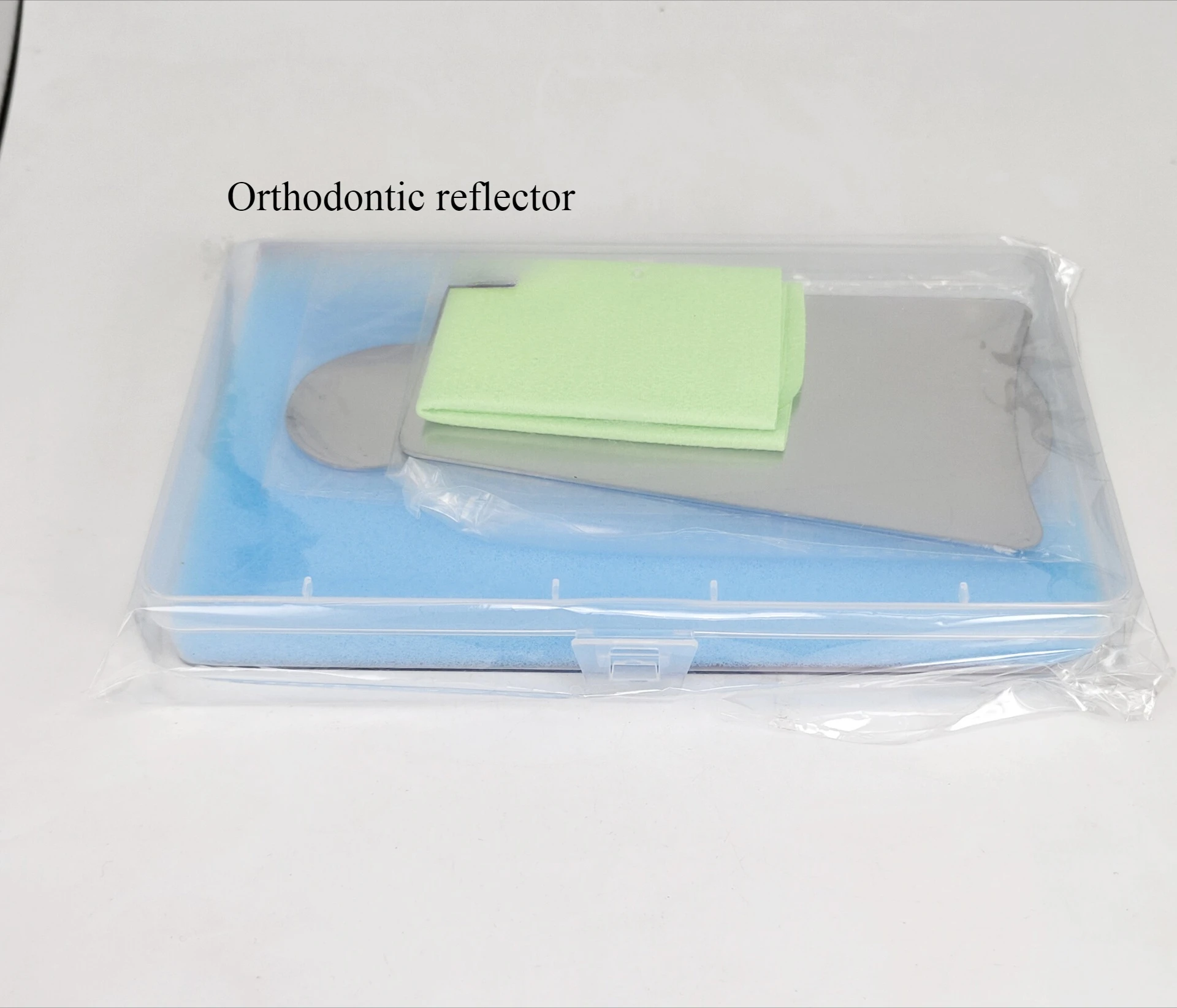 Dental Material Stainless Steel Reflective Plate Orthodontic Correction Photography Reflective Plate Mirror Reflective Mirror
Dental Material Stainless Steel Reflective Plate Orthodontic Correction Photography Reflective Plate Mirror Reflective Mirror