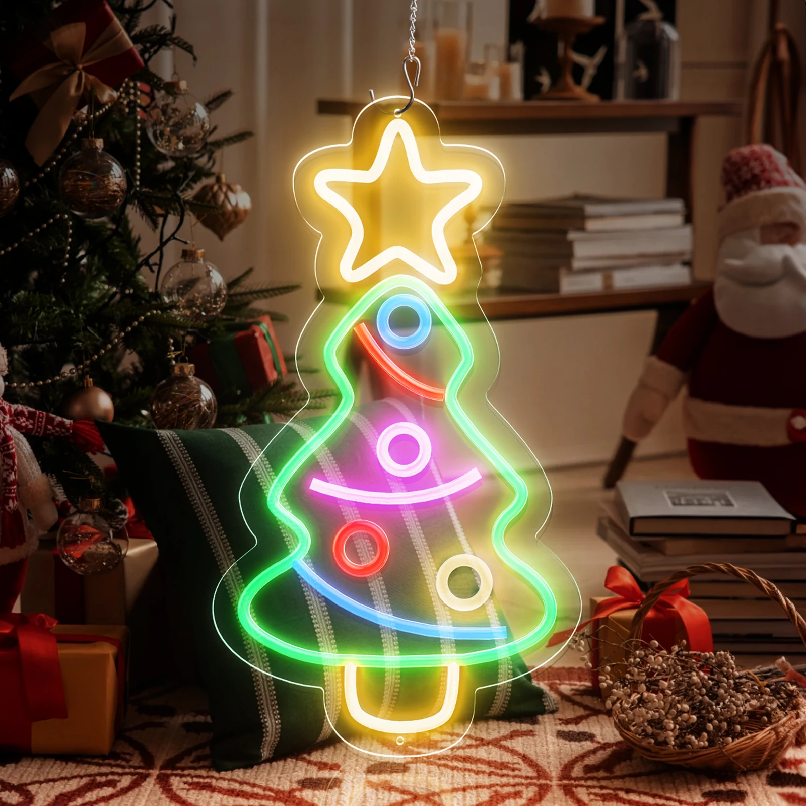 Санта-Клаус Рождественская светодиодная неоновая вывеска акриловая неоновая вывеска для декора стен силиконовый корпус лампы для ландшафтного применения
Санта-Клаус Рождественская светодиодная неоновая вывеска акриловая неоновая вывеска для декора стен силиконовый корпус лампы для ландшафтного применения