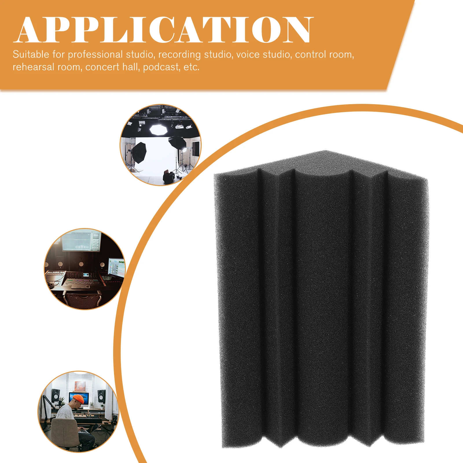 4pcs Sound Absorbing Cotton Panels Professional Studio Acoustic Treatment Noise Reduction Foam Recording Studio
4pcs Sound Absorbing Cotton Panels Professional Studio Acoustic Treatment Noise Reduction Foam Recording Studio