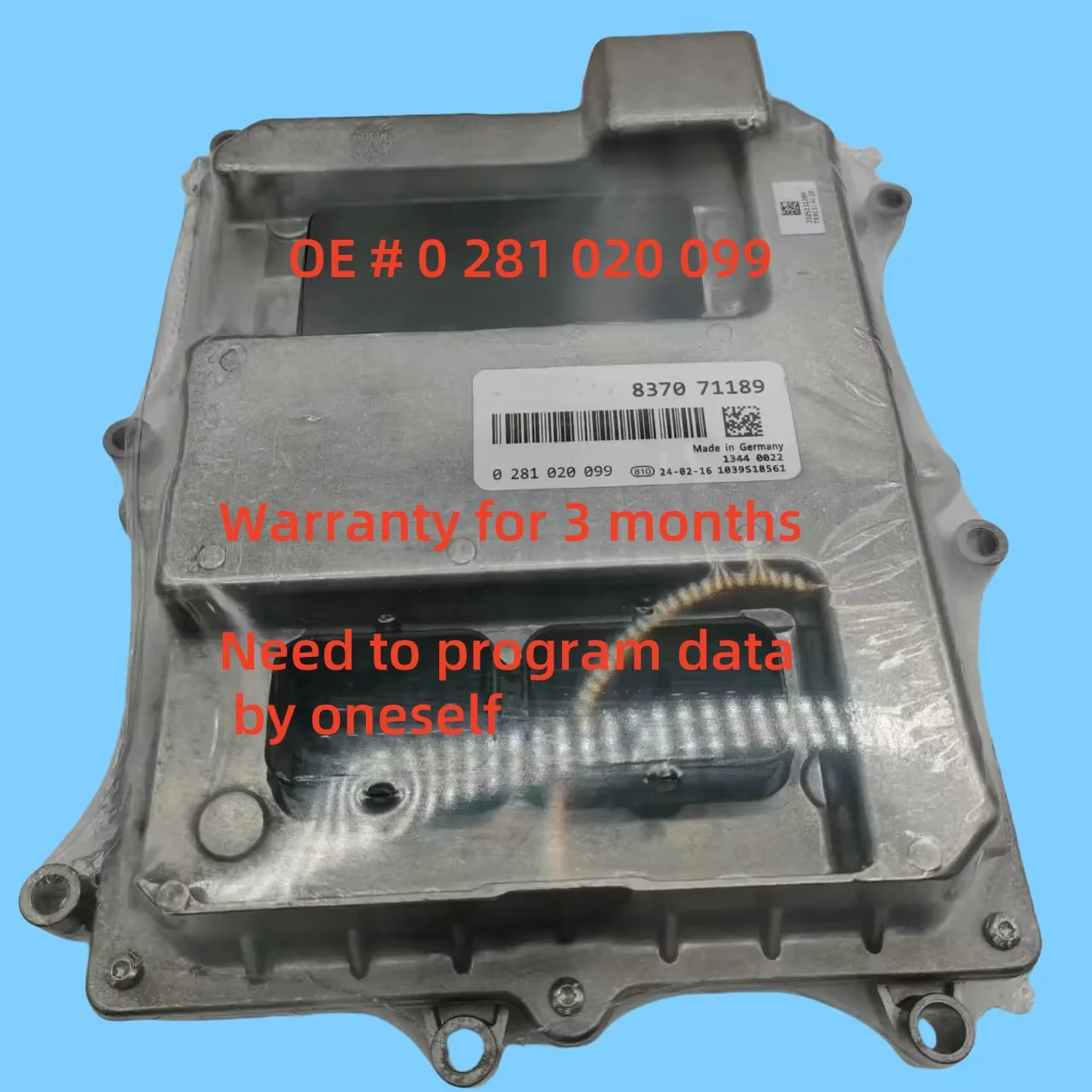 high quality 0281020099 0281 020 099 Engine Electronic Control Module Unit ECM ECU for Bosch
high quality 0281020099 0281 020 099 Engine Electronic Control Module Unit ECM ECU for Bosch