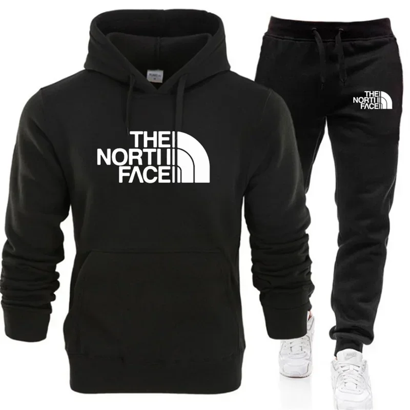 Winter hooded long sleeved men's and women's hoodie sets casual pullover + elastic waist trousers 2 pieces plus size clothing
Winter hooded long sleeved men's and women's hoodie sets casual pullover + elastic waist trousers 2 pieces plus size clothing