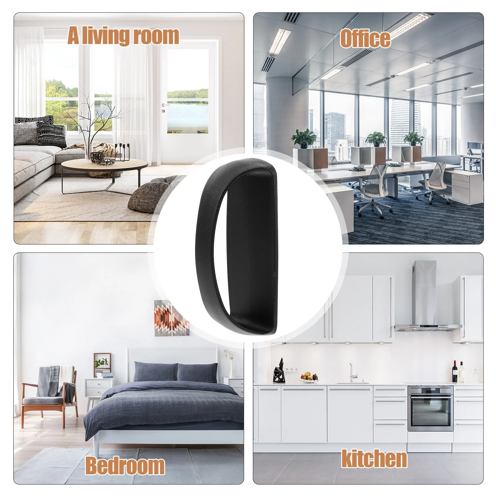 Peel Stick Cabinet Handles Self Adhesive Drawer Pulls No Tools Needed Multi Purpose Use Smooth Surface Strong Adhesive for Glass
Peel Stick Cabinet Handles Self Adhesive Drawer Pulls No Tools Needed Multi Purpose Use Smooth Surface Strong Adhesive for Glass