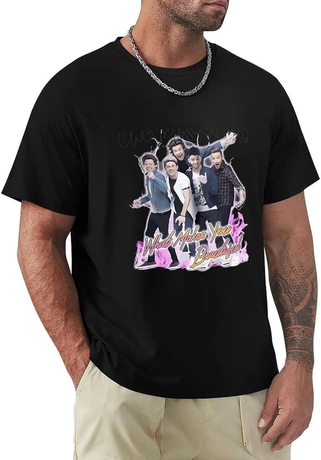 One Music and Direction Women Men Summer T-Shirt Printed Casual Graphic Crew Neck Tee Short Sleeve Tops
One Music and Direction Women Men Summer T-Shirt Printed Casual Graphic Crew Neck Tee Short Sleeve Tops
