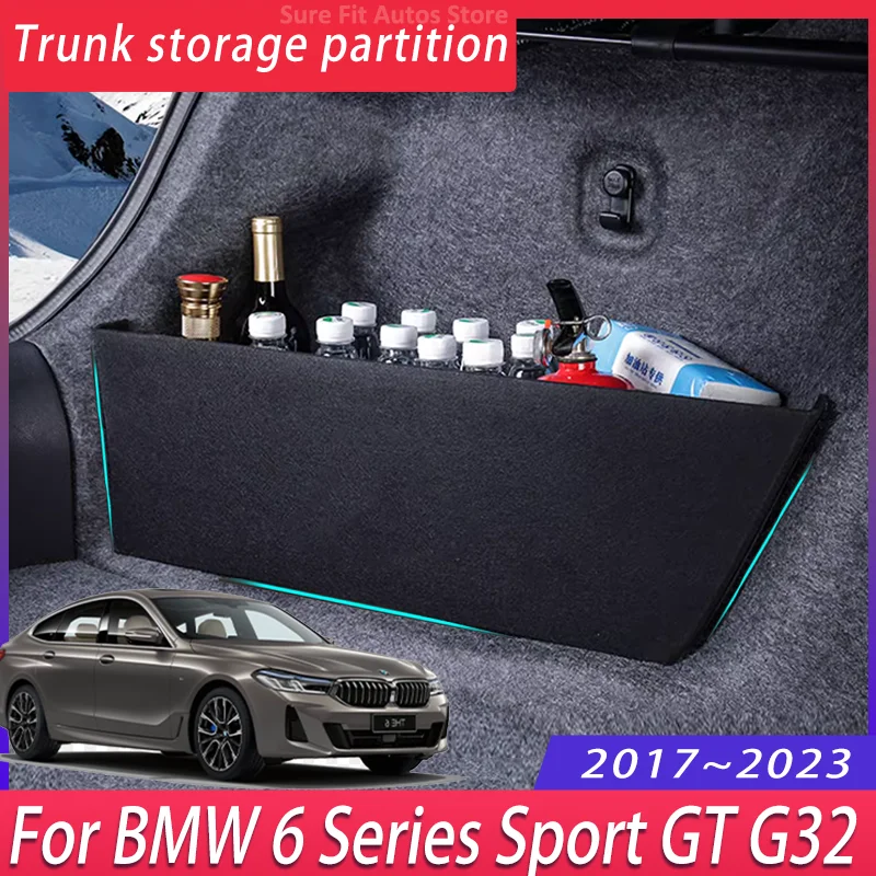 For BMW 6 Series Sport GT G32 2017~2023 2020 Car Trunk Storage Partition Multi-function Storage Box Auto Interior Accessories
For BMW 6 Series Sport GT G32 2017~2023 2020 Car Trunk Storage Partition Multi-function Storage Box Auto Interior Accessories