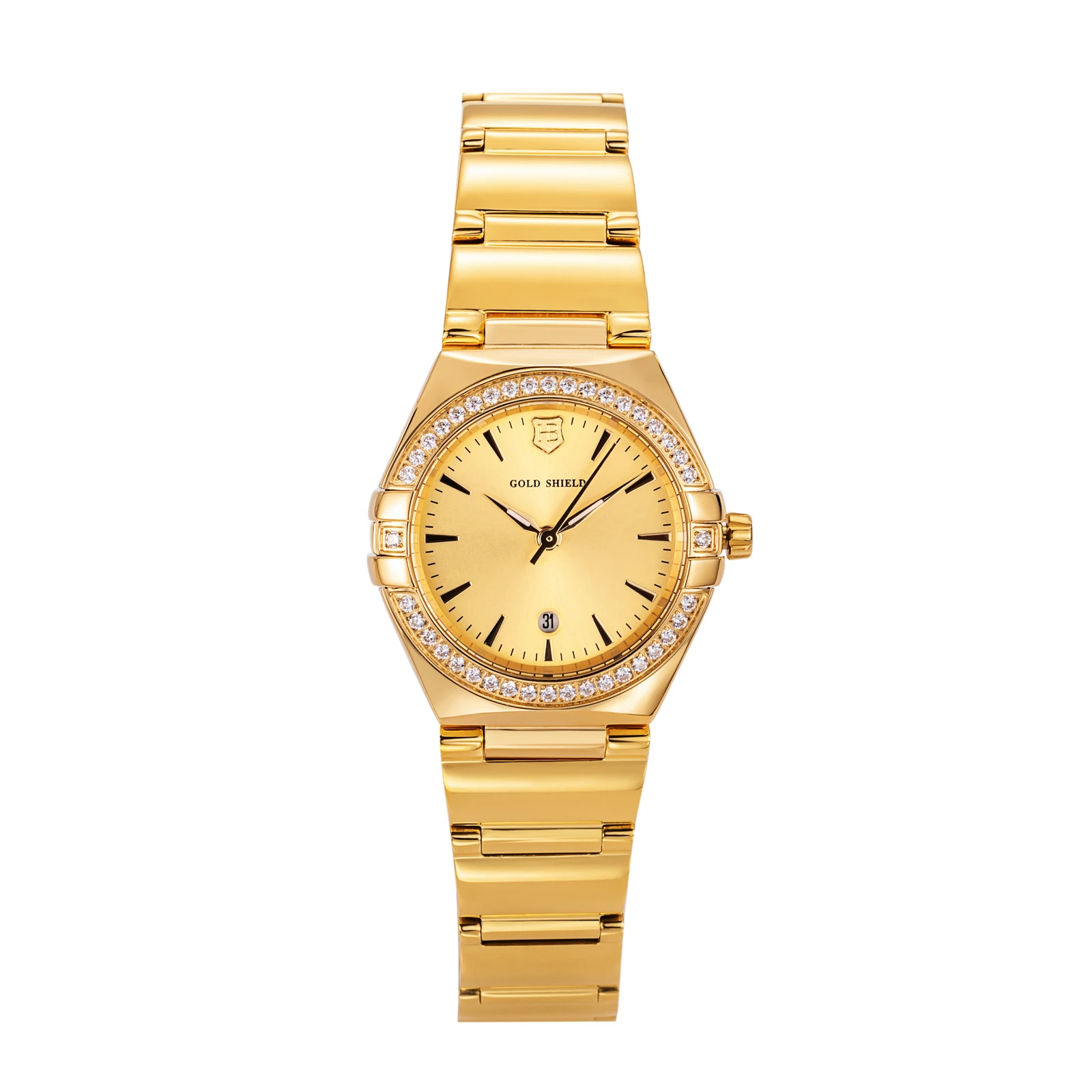 Fashion Luxury Women's Watches 29mm 24K Gold Quartz Watch Waterproof Stainless Steel Calendar Chronograph Women Wristwatch Gifts
Fashion Luxury Women's Watches 29mm 24K Gold Quartz Watch Waterproof Stainless Steel Calendar Chronograph Women Wristwatch Gifts