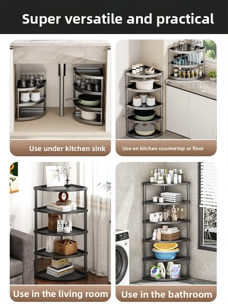 Кухонный уголок для хранения вещей Ra Pot Wares Storage elf Многофункциональная многослойная раковина Corner Ra Modern Simple Sle PP Mate...
Кухонный уголок для хранения вещей Ra Pot Wares Storage elf Многофункциональная многослойная раковина Corner Ra Modern Simple Sle PP Mate...