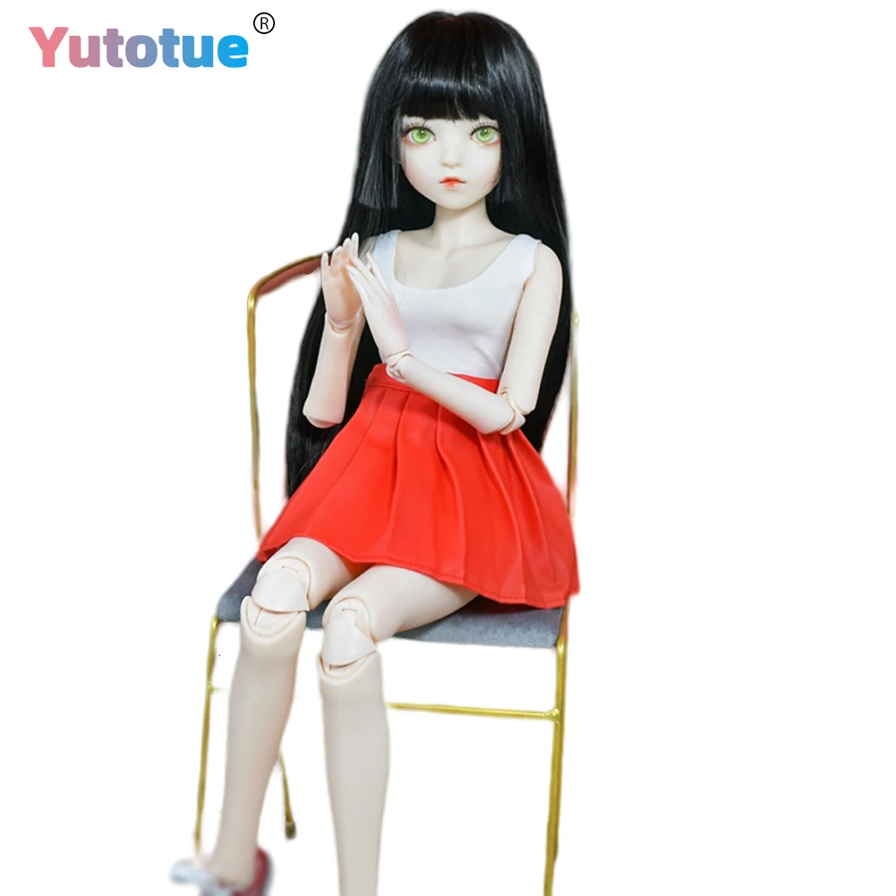 YUTOTUE 1/3 BJD Doll Toy Green Eyes Long Black Wig 24 inch Girl Doll Removable Outfits Lifelike
YUTOTUE 1/3 BJD Doll Toy Green Eyes Long Black Wig 24 inch Girl Doll Removable Outfits Lifelike