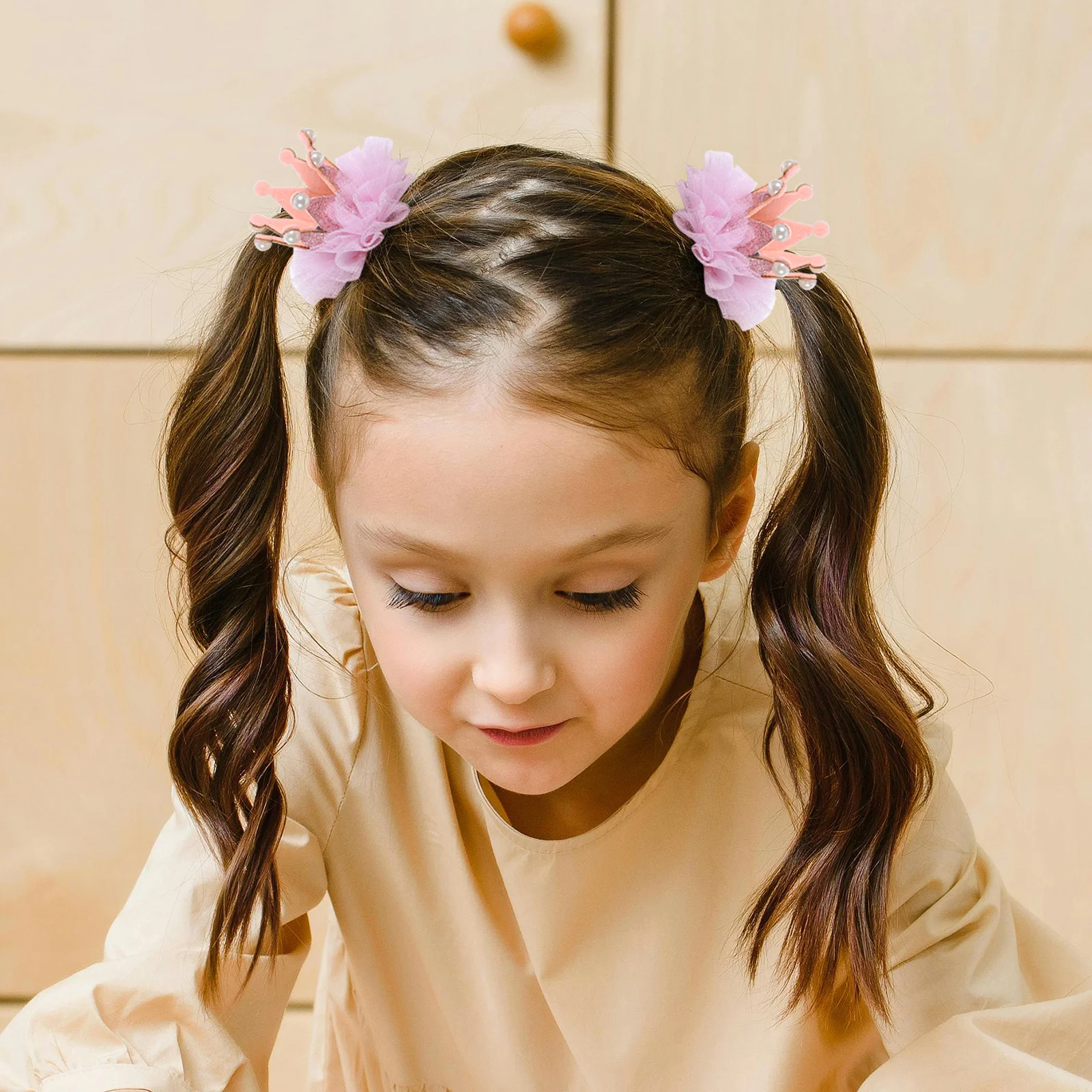 3Pcs Pearl Crown Hair Clips for Girls Elastic Flower Hairpins Baby Headwear Party Daily Festival Accessories Girl Hair Clips
3Pcs Pearl Crown Hair Clips for Girls Elastic Flower Hairpins Baby Headwear Party Daily Festival Accessories Girl Hair Clips