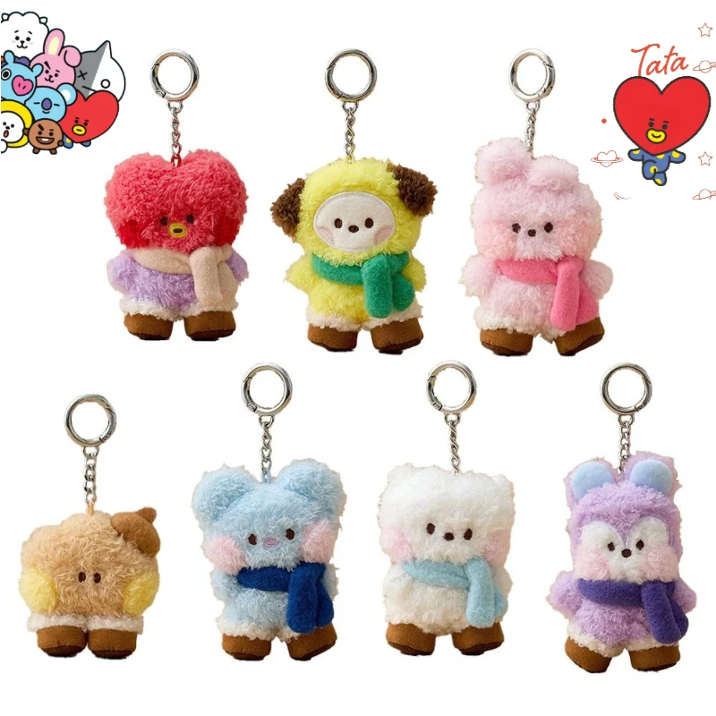 BT21 anime merchandise cartoon cute plush doll keychain creative Kawaii boys and girls backpack pendant support gift wholesale
BT21 anime merchandise cartoon cute plush doll keychain creative Kawaii boys and girls backpack pendant support gift wholesale