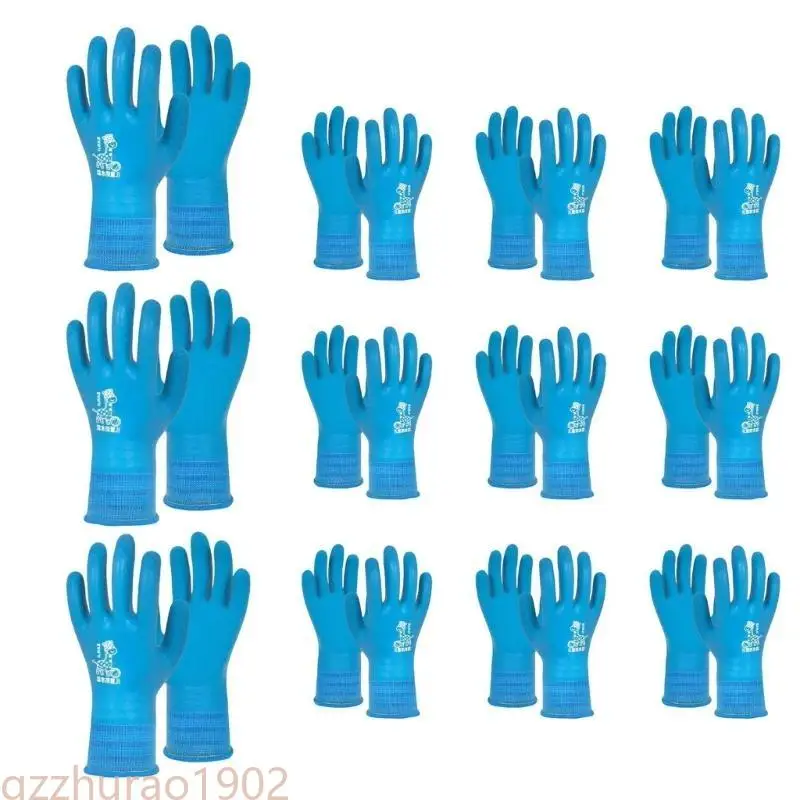 97QB 12pcs Set of Kid Protective Latex Gloves Cuffs, High Stretch Cuffs, Ventilated Flexible Wear Waterproof for Everyday Use
97QB 12pcs Set of Kid Protective Latex Gloves Cuffs, High Stretch Cuffs, Ventilated Flexible Wear Waterproof for Everyday Use