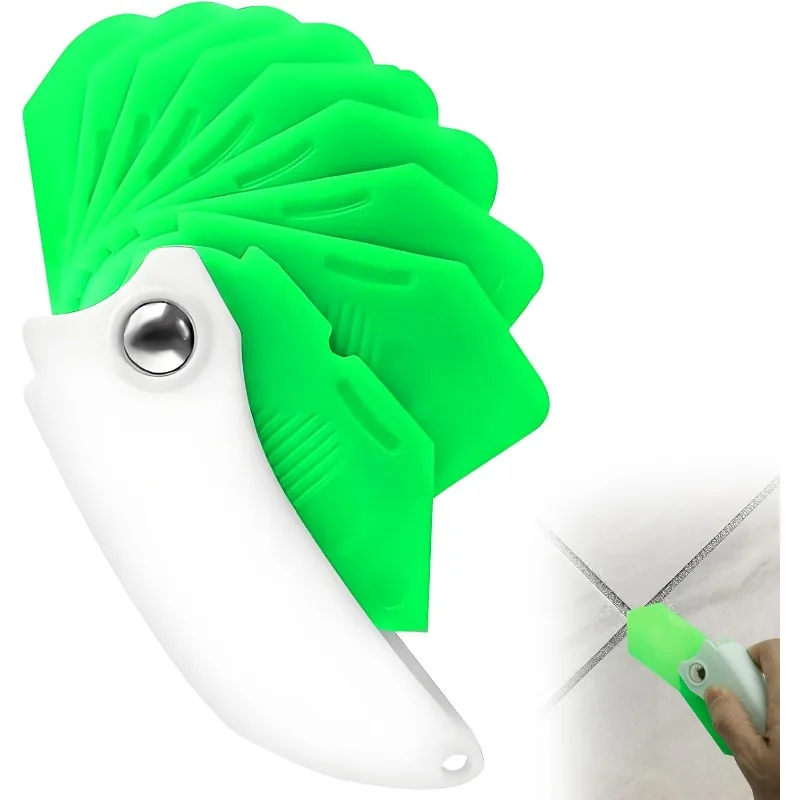 9 in 1 Silicone Caulking Tool Sealant Spreading 1PCS Professional Tile Window Grout Edge Removal Joint Sealant Spreader Spatula
9 in 1 Silicone Caulking Tool Sealant Spreading 1PCS Professional Tile Window Grout Edge Removal Joint Sealant Spreader Spatula