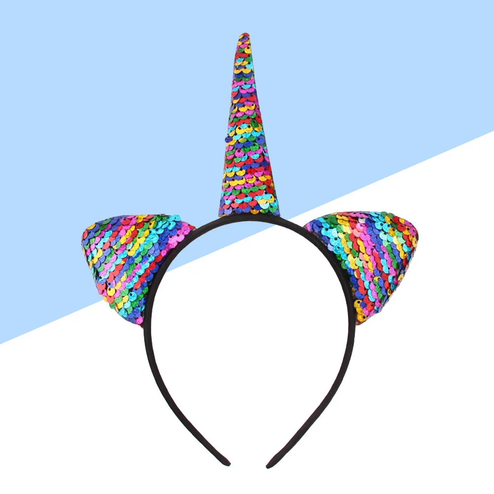 6Pcs Unicorn Hair Band Sequins Glitter Headband Rainbow Unicorn Cat Ears Handmade Comfortable Birthday Party Festival Headwear
6Pcs Unicorn Hair Band Sequins Glitter Headband Rainbow Unicorn Cat Ears Handmade Comfortable Birthday Party Festival Headwear