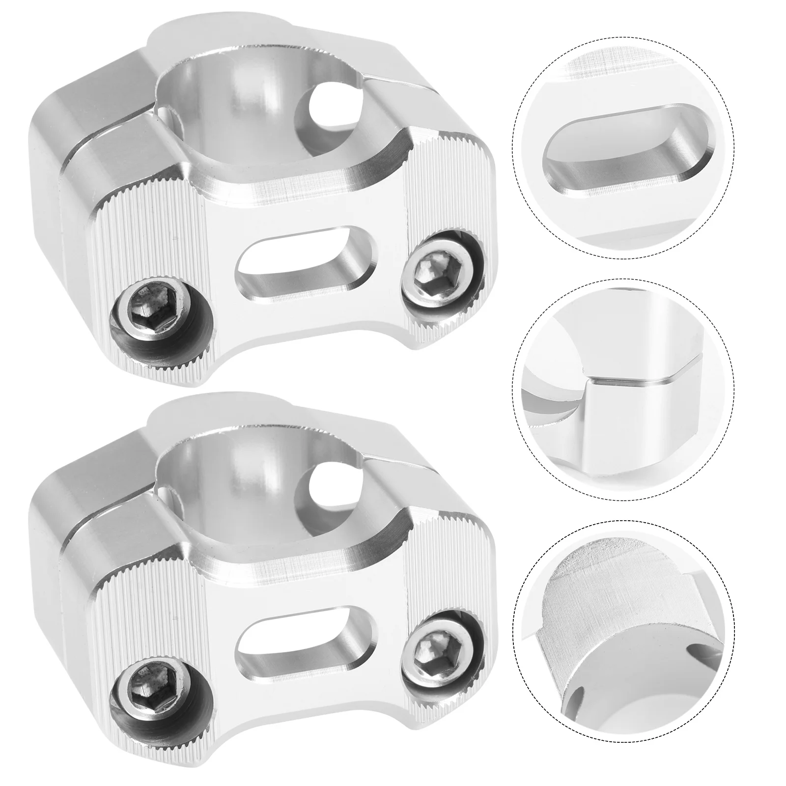One Pair 7 8 to 1 1 8 Inch Mount Clamp Adapter Change 22mm Bar to 28mm Fat Bar Conversion Compatible Dirt Bike Atv Pit Bike
One Pair 7 8 to 1 1 8 Inch Mount Clamp Adapter Change 22mm Bar to 28mm Fat Bar Conversion Compatible Dirt Bike Atv Pit Bike