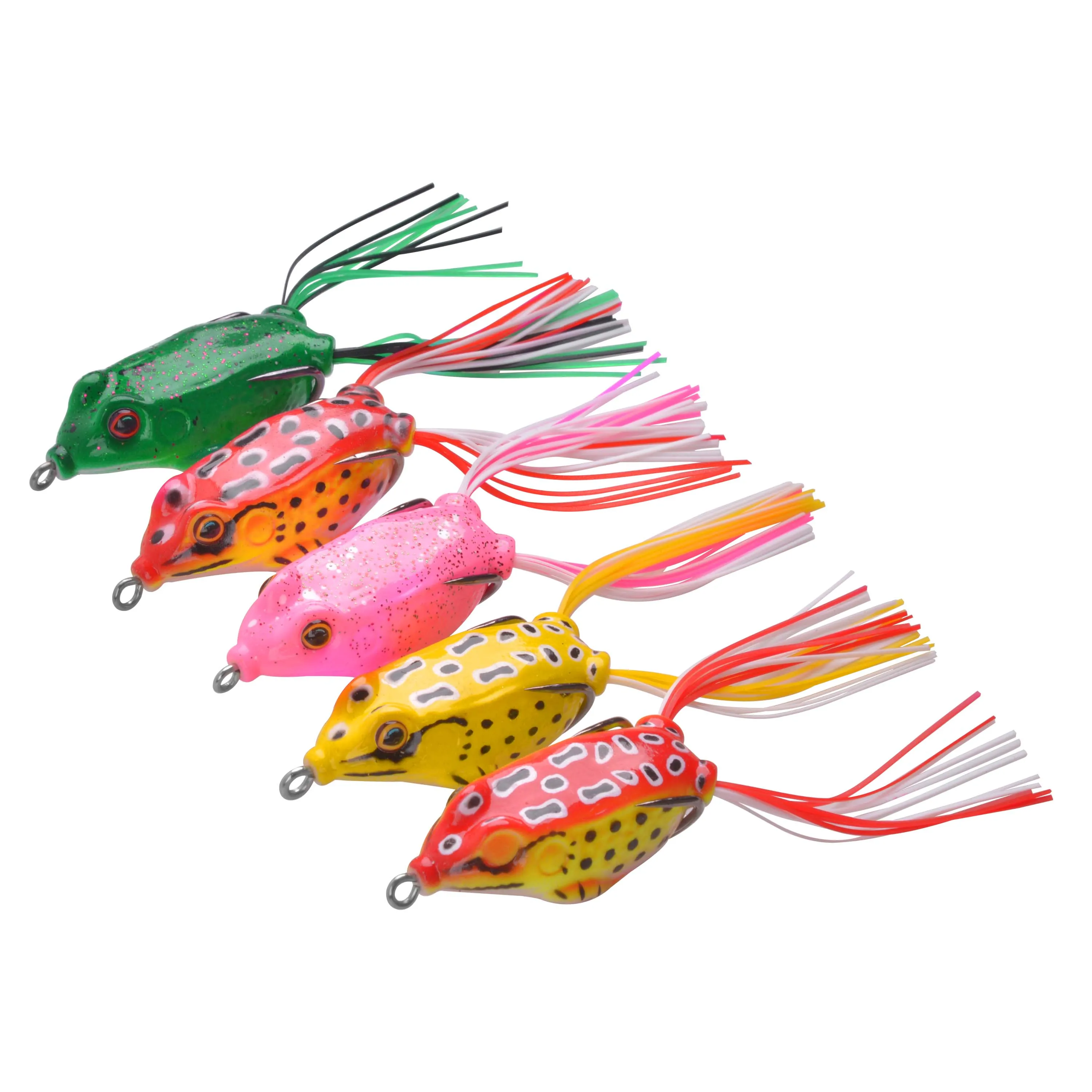 8Pcs Frog Fishing Lures Hollow Body Soft Baits Topwater Lifelike Lures With Double Hooks For Bass Snakehead Saltwater Fishing
8Pcs Frog Fishing Lures Hollow Body Soft Baits Topwater Lifelike Lures With Double Hooks For Bass Snakehead Saltwater Fishing