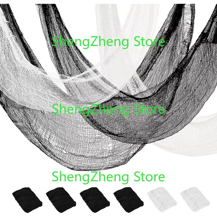 6Pcs 30×72inch Halloween Creepy Cloth Gauze Cloth Decor Creepy Cloth Decorations for Party Indoor Outdoor (4Black + 2White)
6Pcs 30×72inch Halloween Creepy Cloth Gauze Cloth Decor Creepy Cloth Decorations for Party Indoor Outdoor (4Black + 2White)