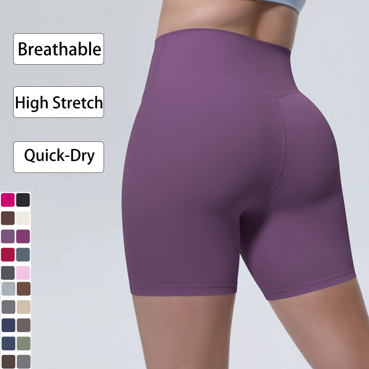 Summer Woman Quick-Dry Seamless Yoga Shorts Gym Sports Breathable Hip-lifting Running Fitness Shorts Hot Sale Workout Shorts
Summer Woman Quick-Dry Seamless Yoga Shorts Gym Sports Breathable Hip-lifting Running Fitness Shorts Hot Sale Workout Shorts