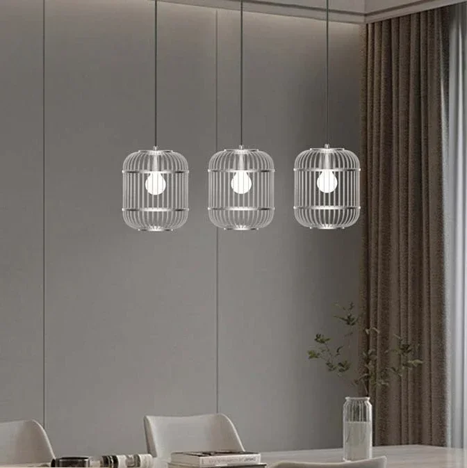 GHEUVNJ Industrial style hot pot restaurant modern bird cage lamp hotel restaurant lamp villa bar counter shop engineering pend
GHEUVNJ Industrial style hot pot restaurant modern bird cage lamp hotel restaurant lamp villa bar counter shop engineering pend