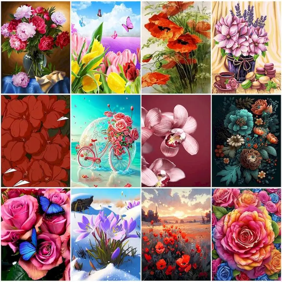 RUOPOTY Diy Oil Painting By Numbers Flowers Acrylic Paints Art Supplies On Canvas Decorative Paintings Diy Crafts Paint Kit Set
RUOPOTY Diy Oil Painting By Numbers Flowers Acrylic Paints Art Supplies On Canvas Decorative Paintings Diy Crafts Paint Kit Set