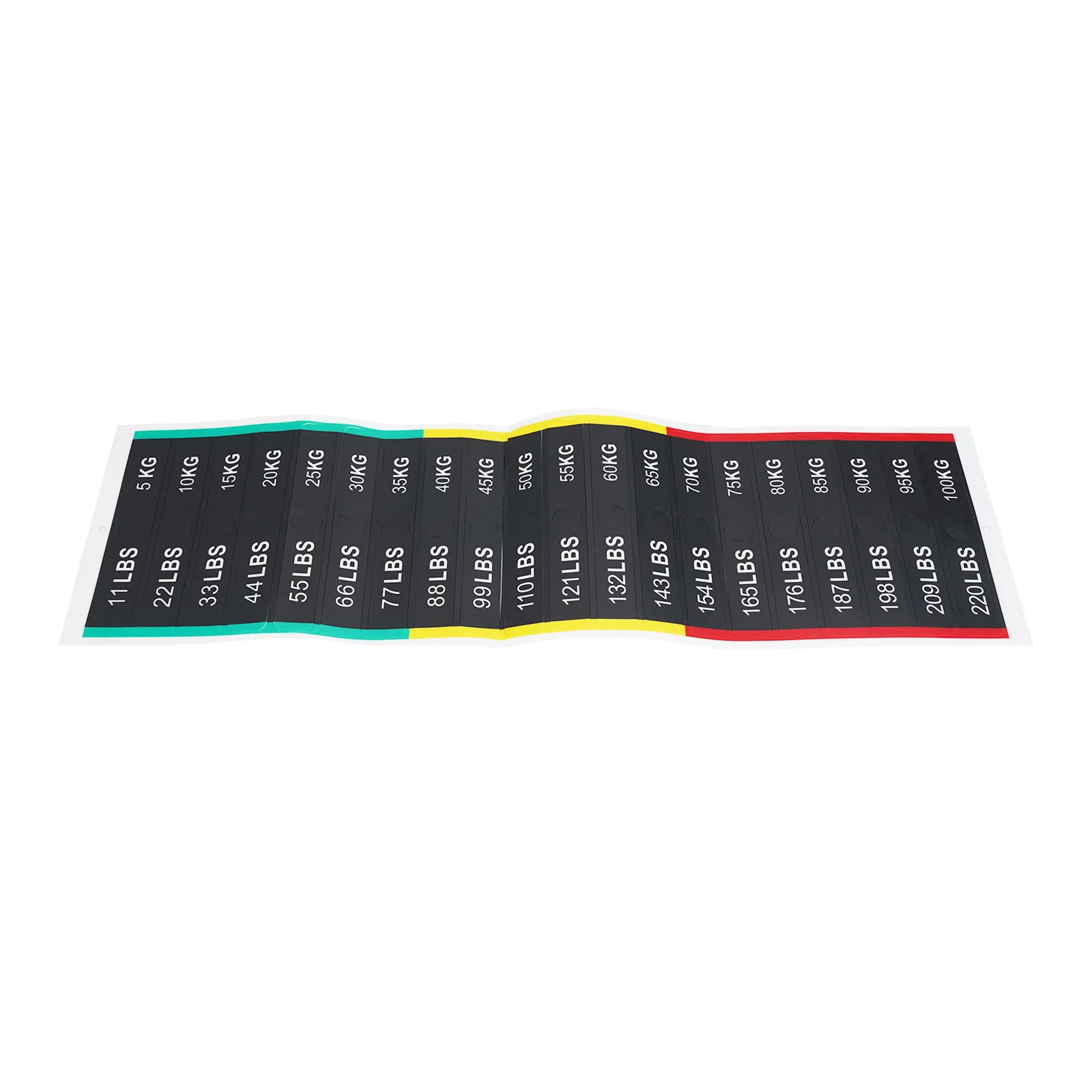 For Barbells Weight Stack Stickers Fitness Equipment Stickers Home Workout Detergent Erosion Resistant High Fit PP Material
For Barbells Weight Stack Stickers Fitness Equipment Stickers Home Workout Detergent Erosion Resistant High Fit PP Material