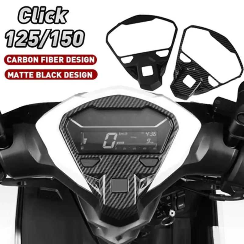 CLICK 125 V3 Speed Dashboard Panel Gauge Cover Carbon Fiber Protector Decoration for Biking Accessory
CLICK 125 V3 Speed Dashboard Panel Gauge Cover Carbon Fiber Protector Decoration for Biking Accessory