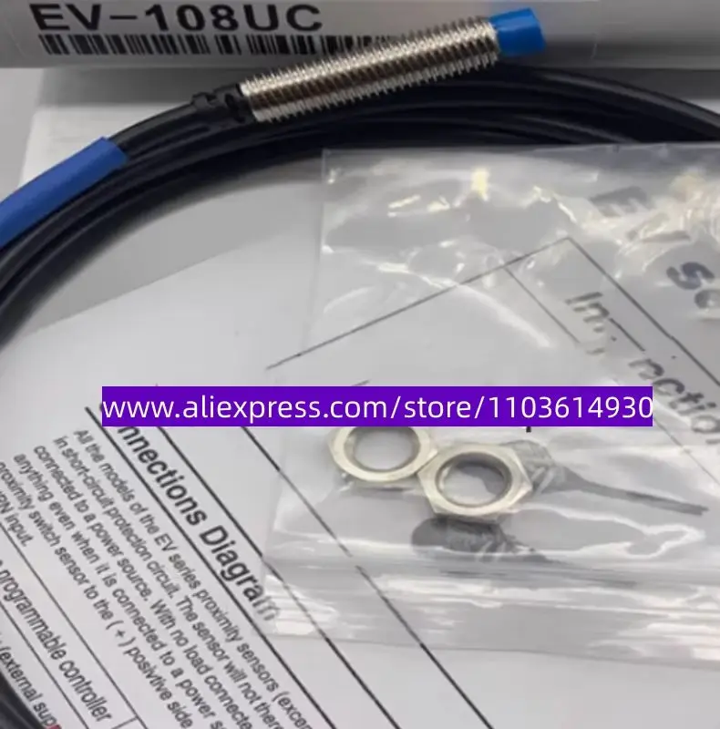 2PCS New proximity sensor EV-108UC EV-112UC EV-118UC EV-130UC
2PCS New proximity sensor EV-108UC EV-112UC EV-118UC EV-130UC