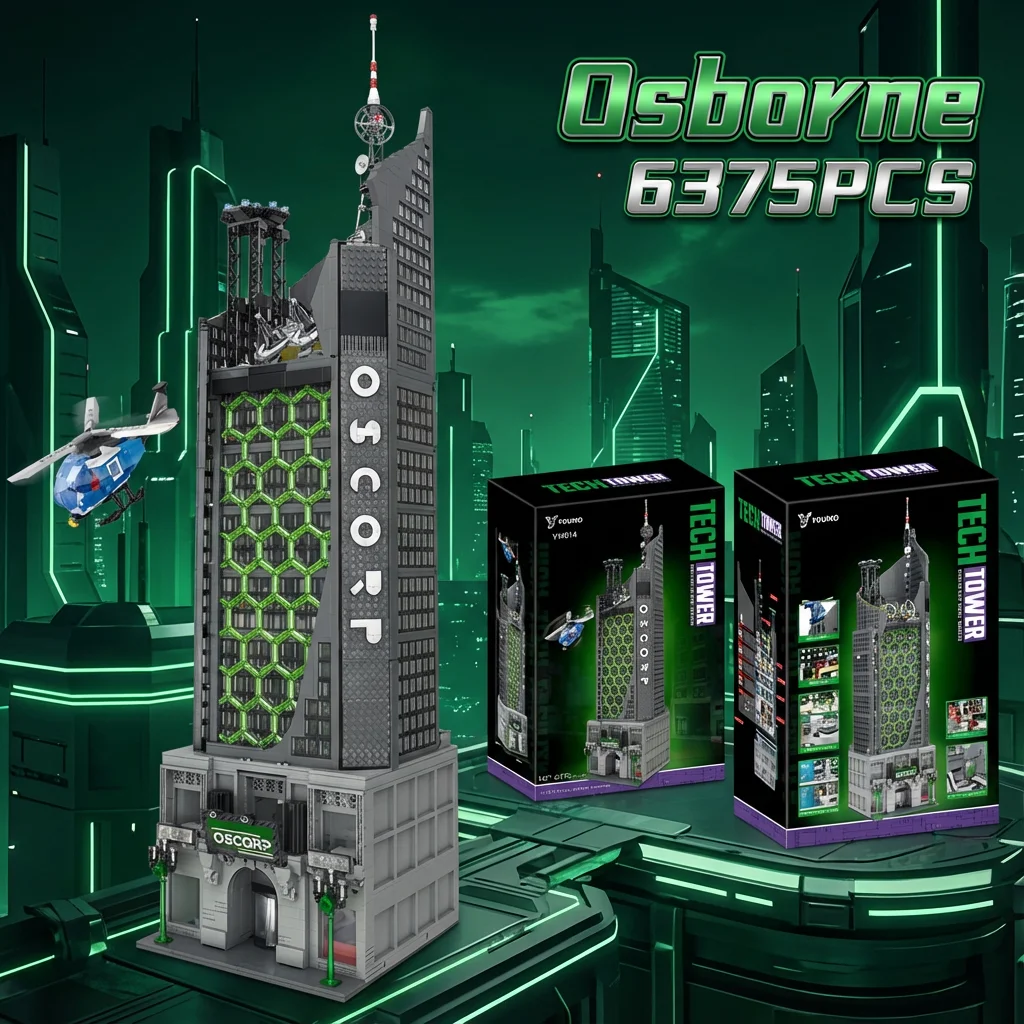 6375PCS Spider Movie Osborne Ligting Building Block City View Classic Architecture Modular Assembly Model Kit DIY Toy Adult Gift
6375PCS Spider Movie Osborne Ligting Building Block City View Classic Architecture Modular Assembly Model Kit DIY Toy Adult Gift