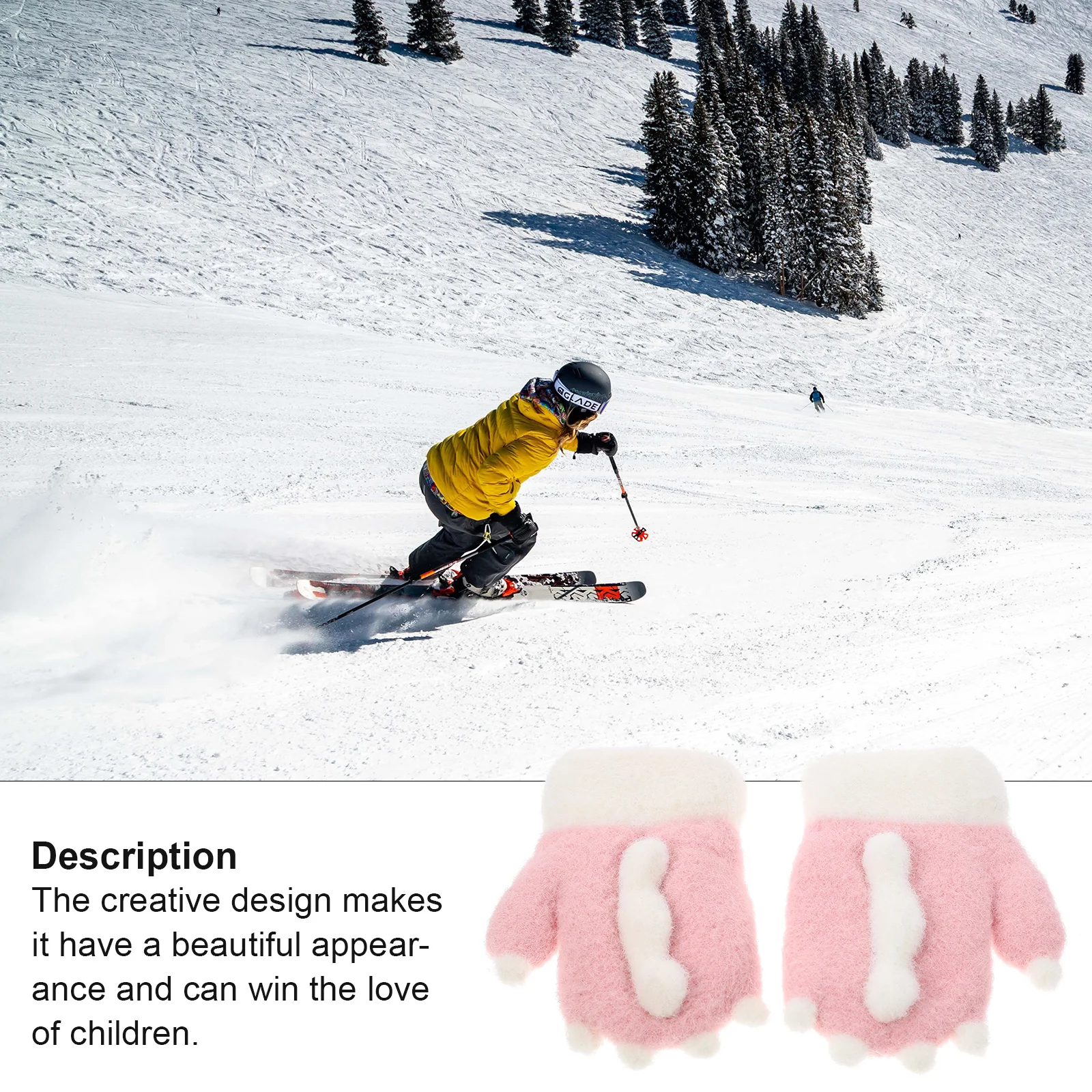 Winter Children Gloves Full finger Cashmere Material Warm Suede Kids Gloves Thick Outdoor Adorable Cute Daily Use Soft
Winter Children Gloves Full finger Cashmere Material Warm Suede Kids Gloves Thick Outdoor Adorable Cute Daily Use Soft