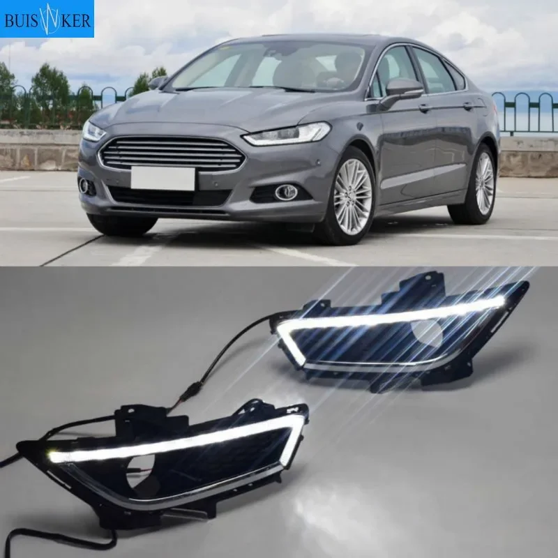 2Pcs DRL For Ford Mondeo Fusion 2013 2014 2015 2016 Daytime Running Lights Fog Lamp cover white Daylight
2Pcs DRL For Ford Mondeo Fusion 2013 2014 2015 2016 Daytime Running Lights Fog Lamp cover white Daylight