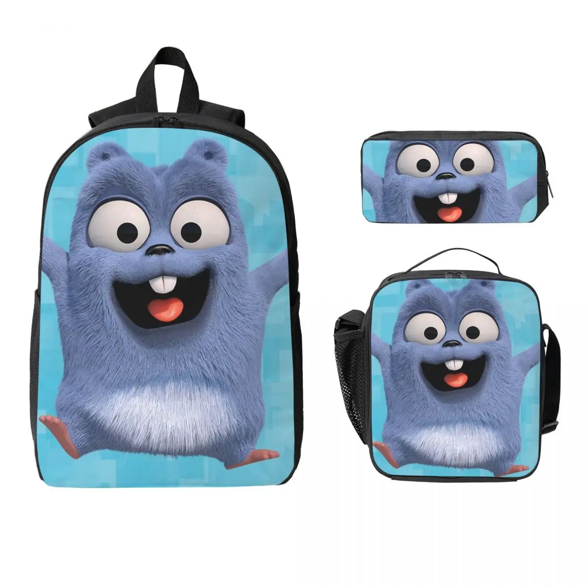 Cute Grizzy And The Lemmings Cartoon Backpack BookBag School Bag Computer Shoulder Bags 3ps Insulated Lunch Bag Pencil Case
Cute Grizzy And The Lemmings Cartoon Backpack BookBag School Bag Computer Shoulder Bags 3ps Insulated Lunch Bag Pencil Case