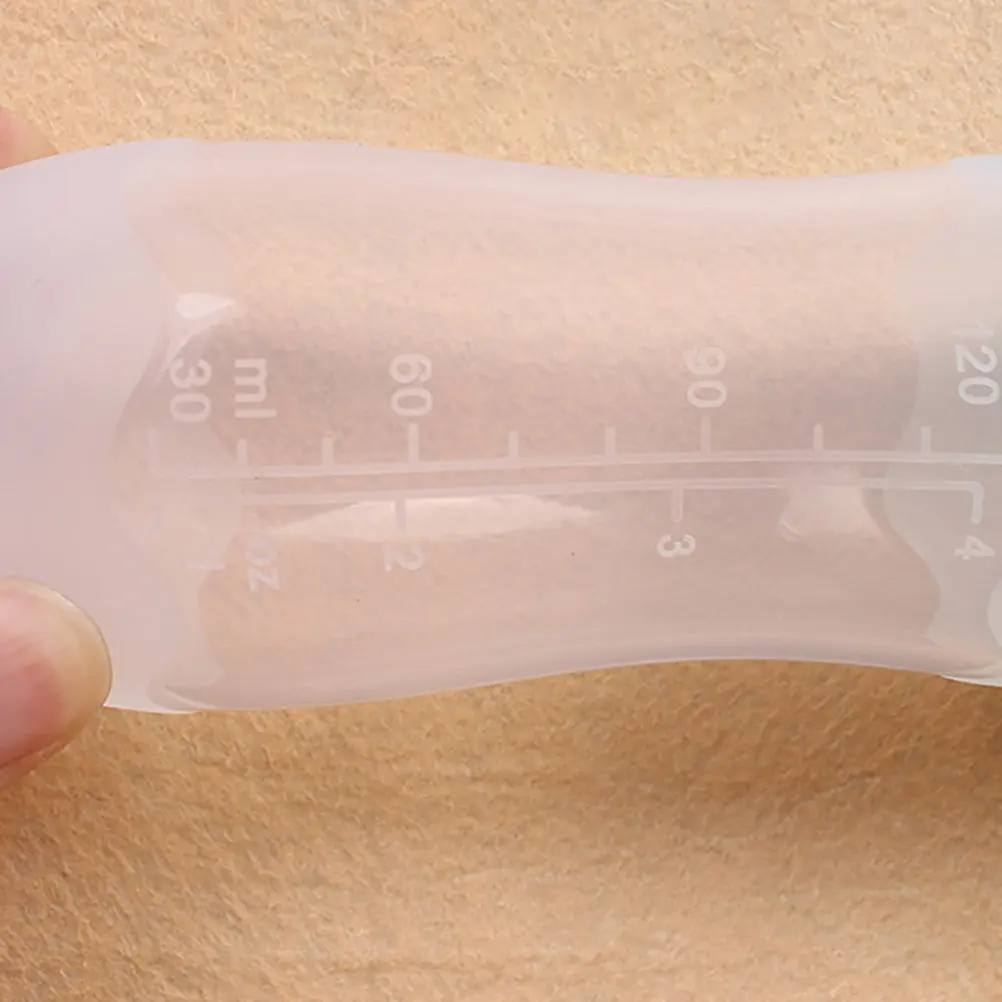 120Ml Rice Cereal Spoon Bottle Silicone Baby Feeder with Spoon Cover Squeeze Dispensing Feeder for Outdoor Use Infant Feeding
120Ml Rice Cereal Spoon Bottle Silicone Baby Feeder with Spoon Cover Squeeze Dispensing Feeder for Outdoor Use Infant Feeding
